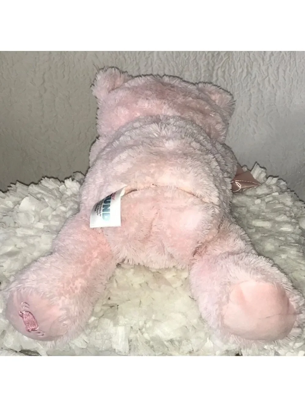 BABY GUND Animated Pink Peek A Boo My First Teddy Bear Plush